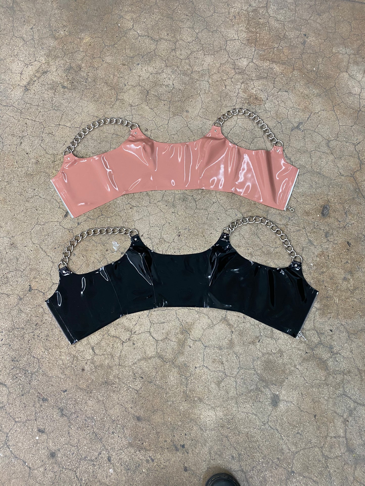 Latex Chain Link Top