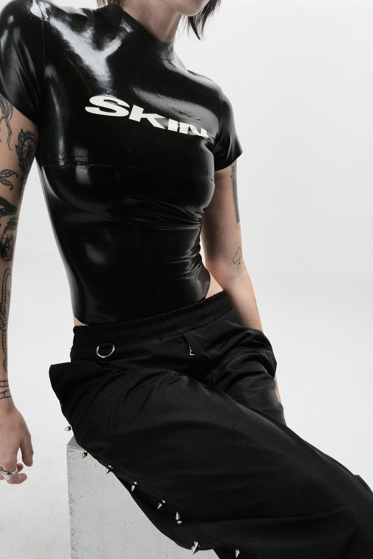Studded Track Pants