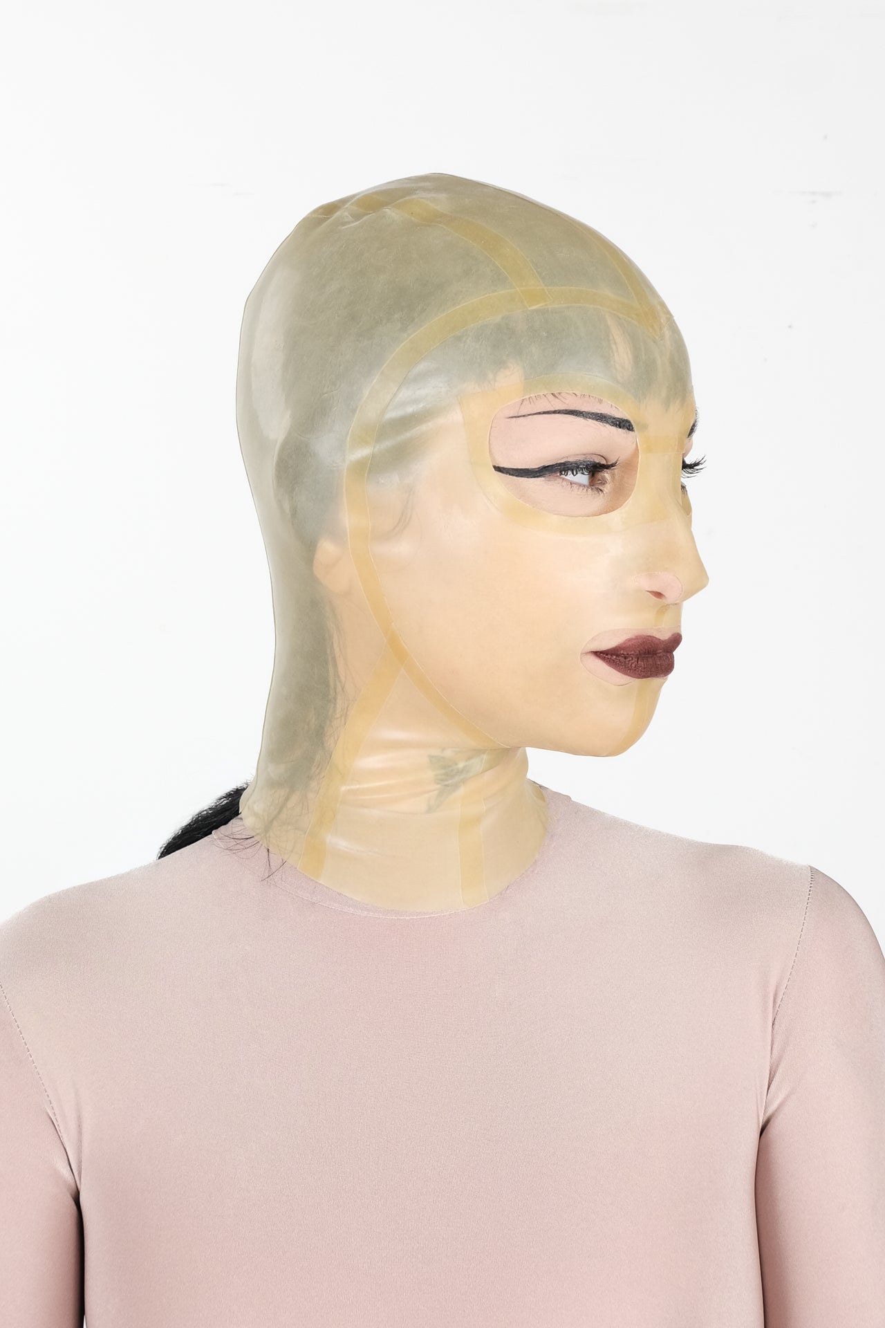 Latex Rubberist Hood - bustedbrand