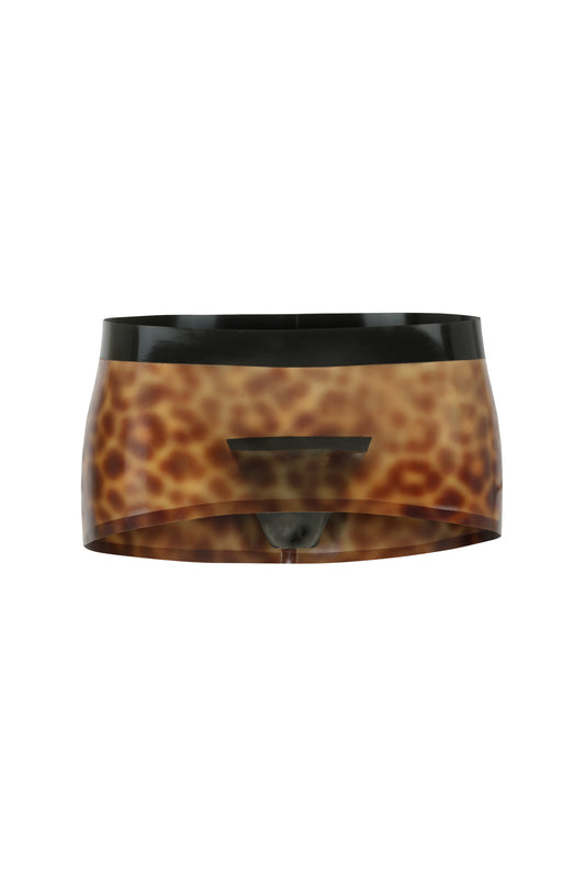 Leopard Midnight Micro Skort