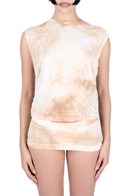 Midnight Sleeveless T-Shirt (Shot Gun Shot) - bustedbrand
