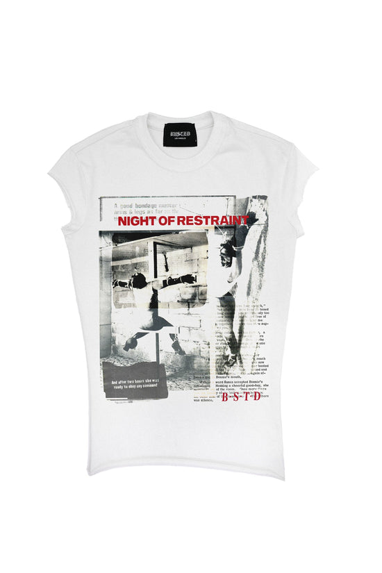 Night of Restraint Shrunken T-Shirt - bustedbrand