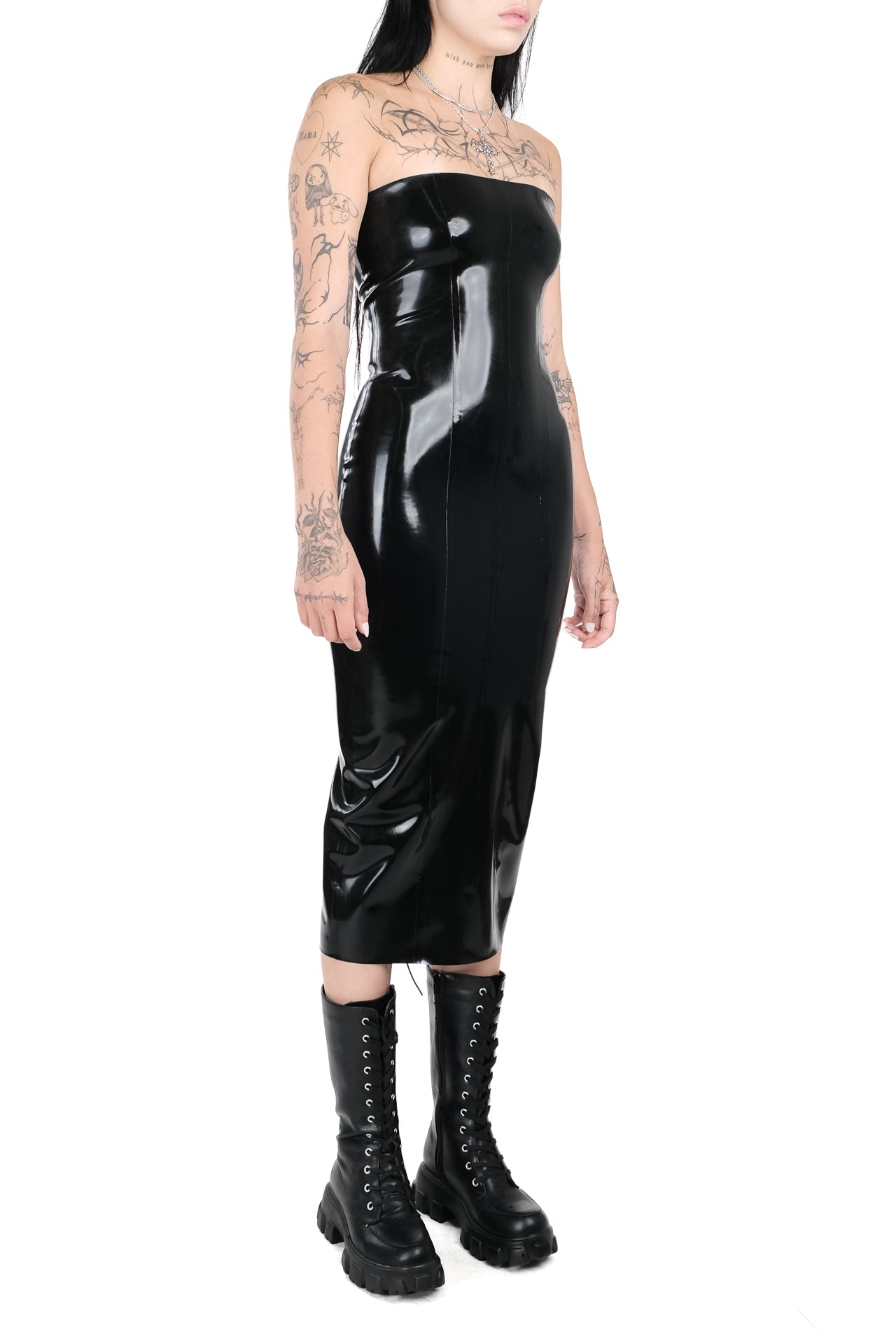 Ryder Latex Midi Dress Ryder Latex Midi Dress